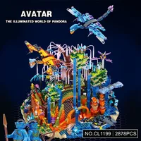 NEW MOC Avatar Movie Ideas Series The Illuminated World Of Pandora Fictional Universe Building Blocks Bricks Christmas Toys Gift