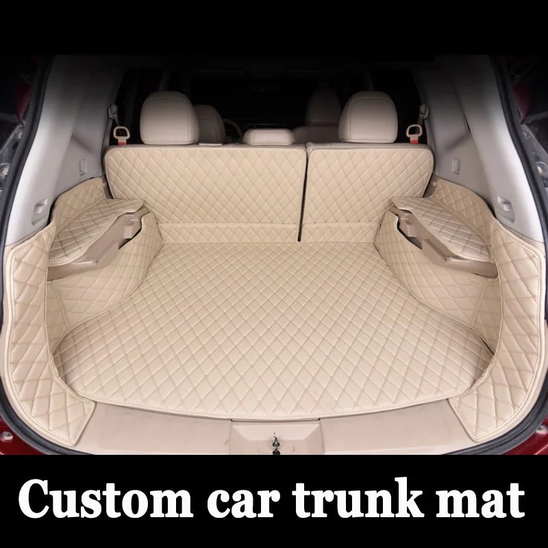 

Custom fit car trunk mats liners for Mercedes Benz X164 X166 GL GLS class GL350 GL400 GL450 GL500 GL550 car styling rugs carpet