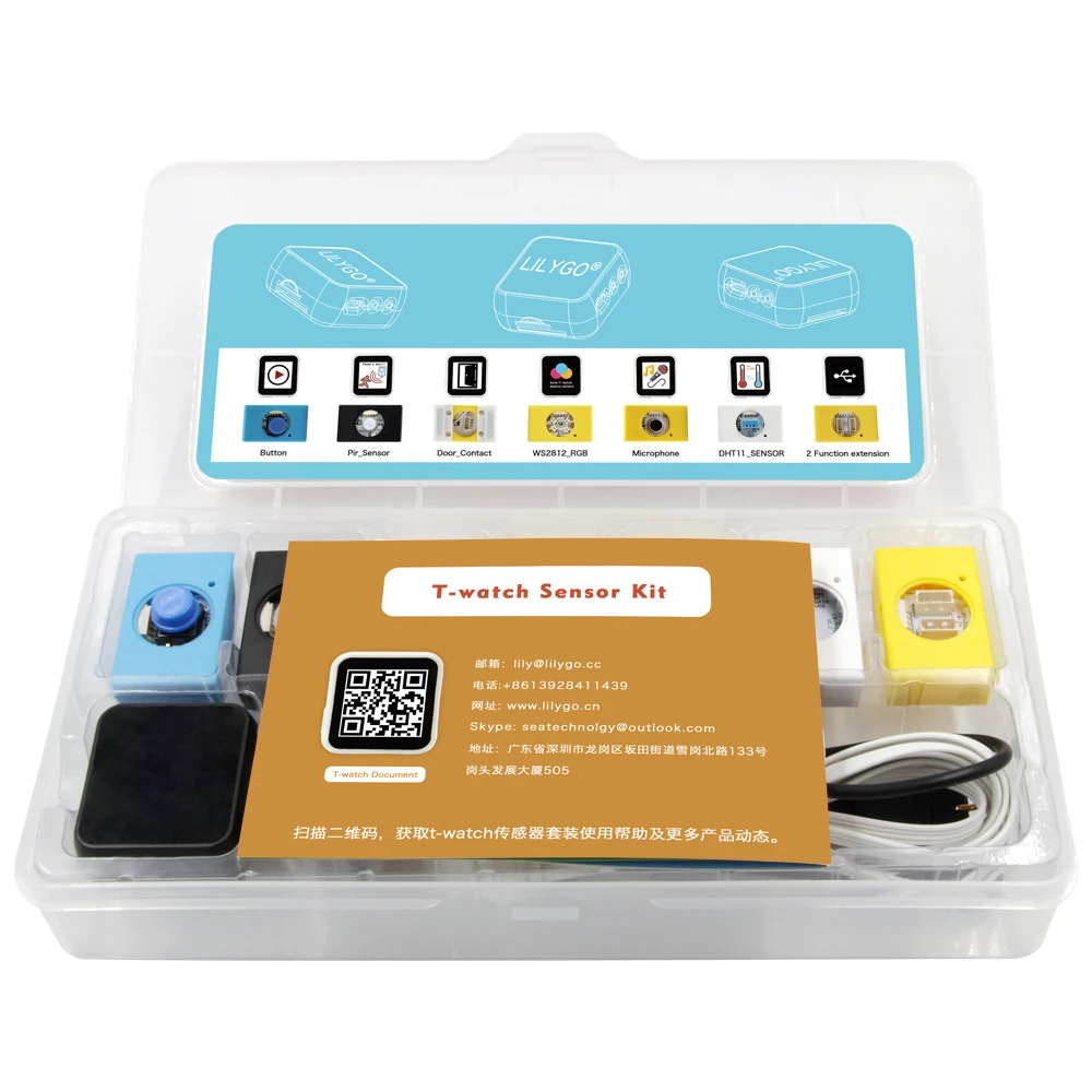 LILYGO®TTGO T Watch учебный комплект для программирования датчиков Многофункциональные