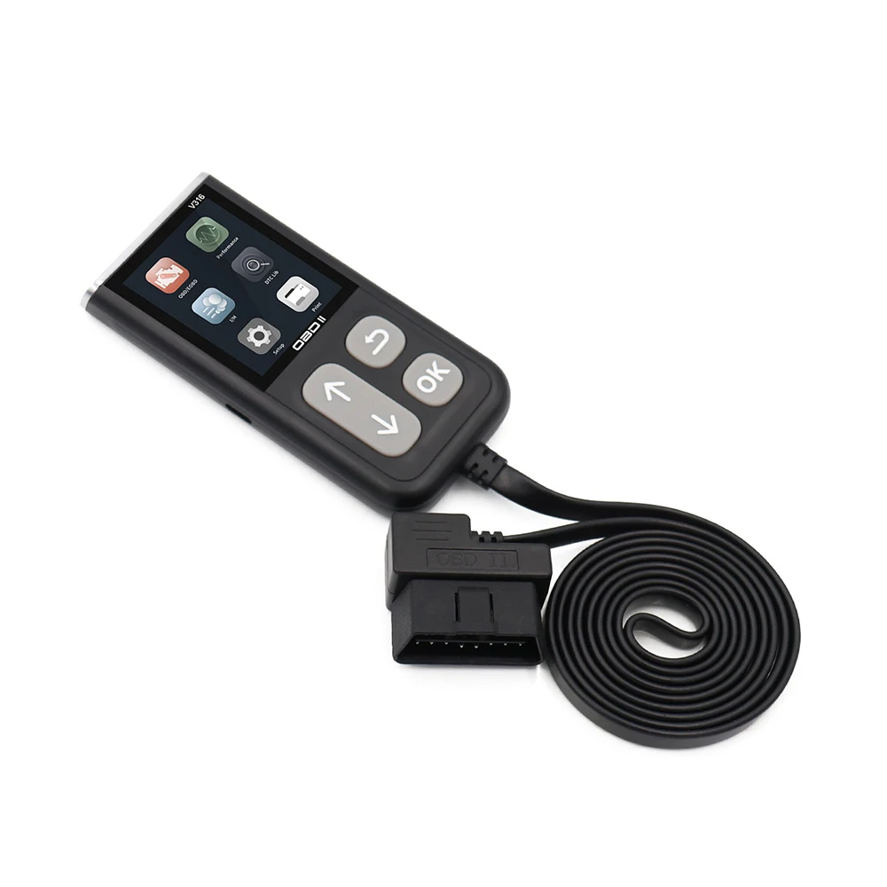 Диагностический инструмент V316 OBD2 полный считыватель кодов с функцией для