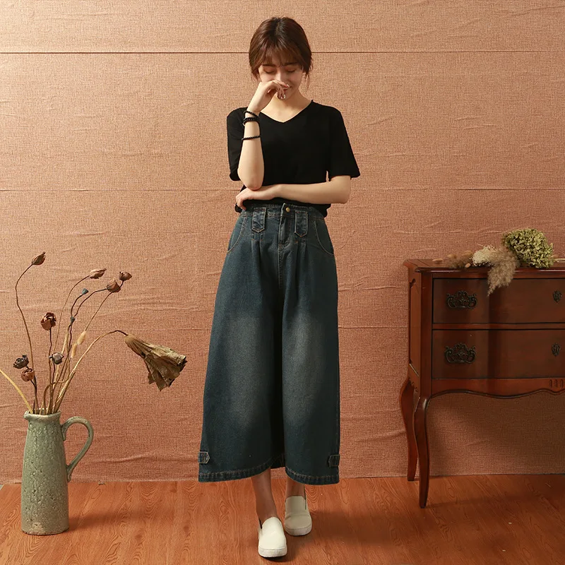 Бесплатная доставка 2021 S XXL модные новые джинсовые длинные юбки до середины икры