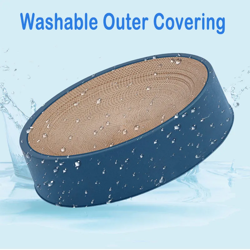 Круглый Компас игрушка для кошек защита мебели гофрированная доска когтей