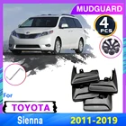Брызговик Крыло для Toyota Sienna XL30 2011  2019 2012 2013 2014 Всплеск брызговики автомобильные аксессуары наклейки Товары