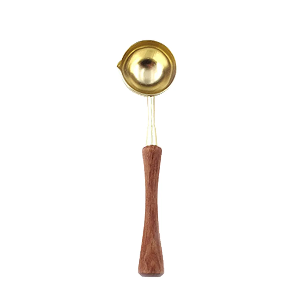 

Таяющая фотобумага обогреватель деревянная ручка письма ретро стиль приглашения винтажная печать твердая древесина нагревательная ложка