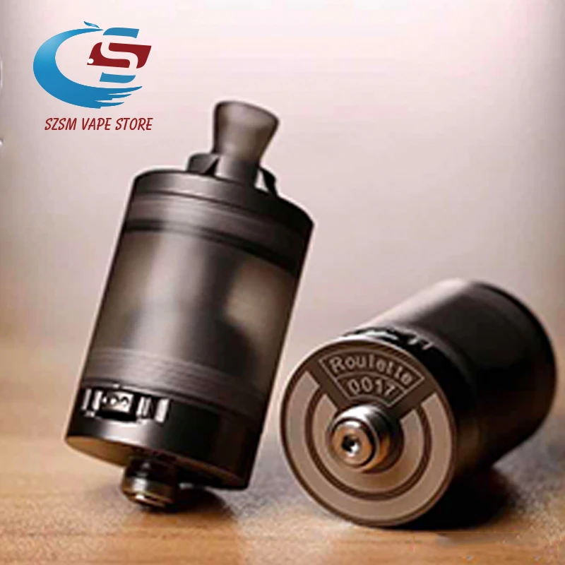 Обслуживаемый бак для вейпа в рулетке MTL / DL RTA атомайзер с регулируемым потоком