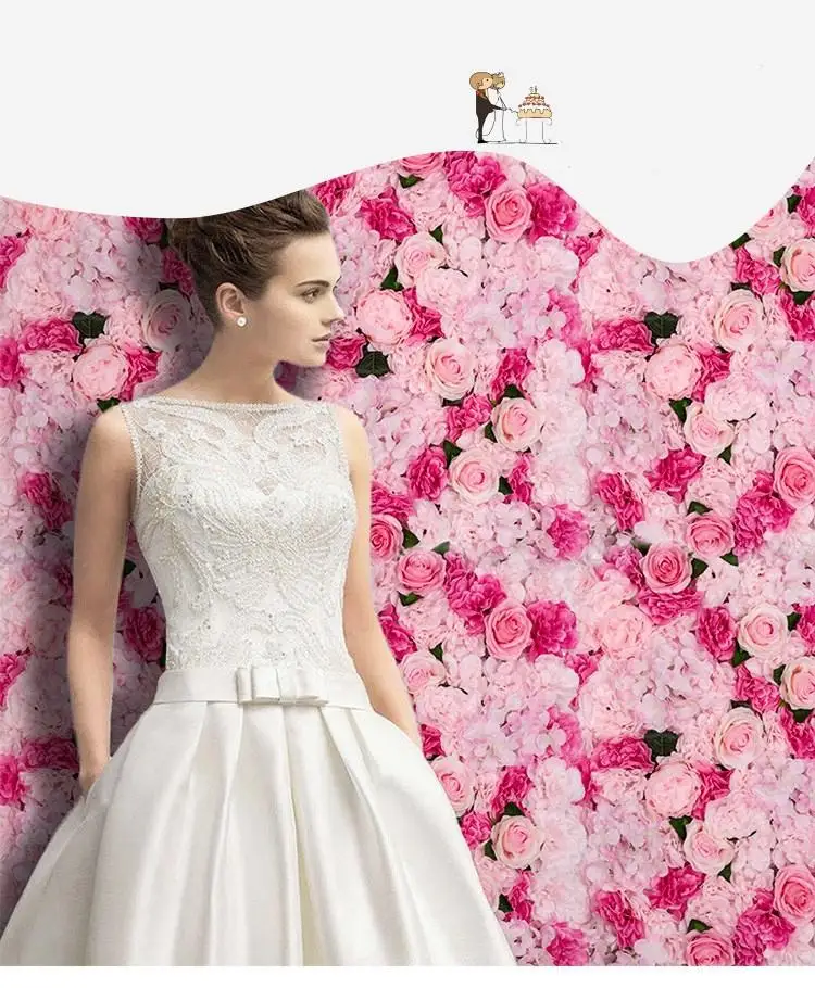 

Искусственные цветы для свадебной съемки