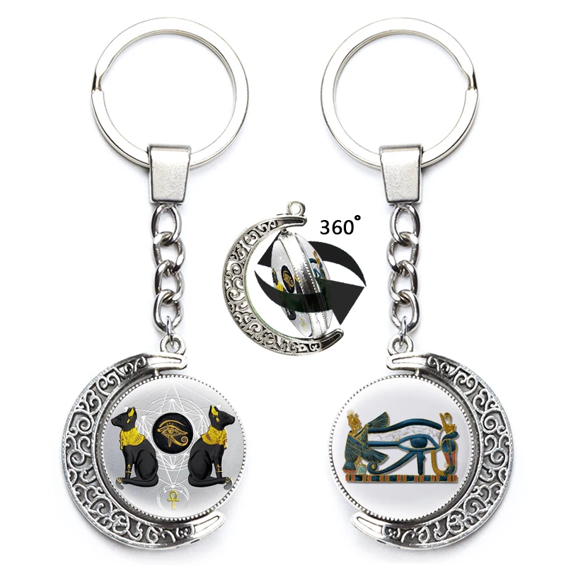Брелок с символом глаза хора поворот на 360 градусов | Украшения и аксессуары