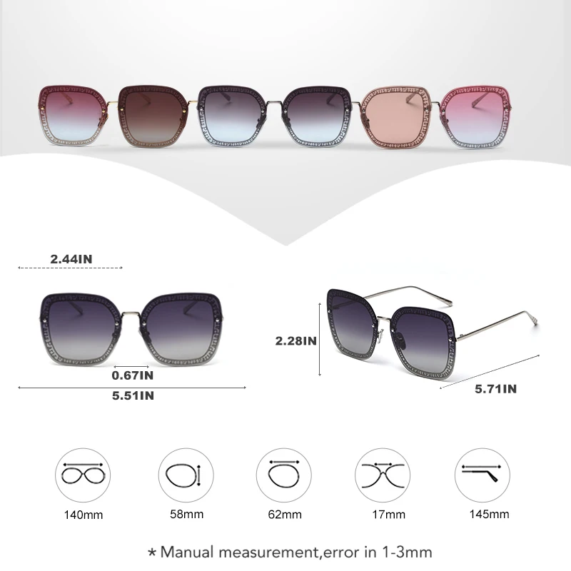 Солнцезащитные очки ROYAL GIRL ss344 женские Поляризационные солнечные аксессуары в