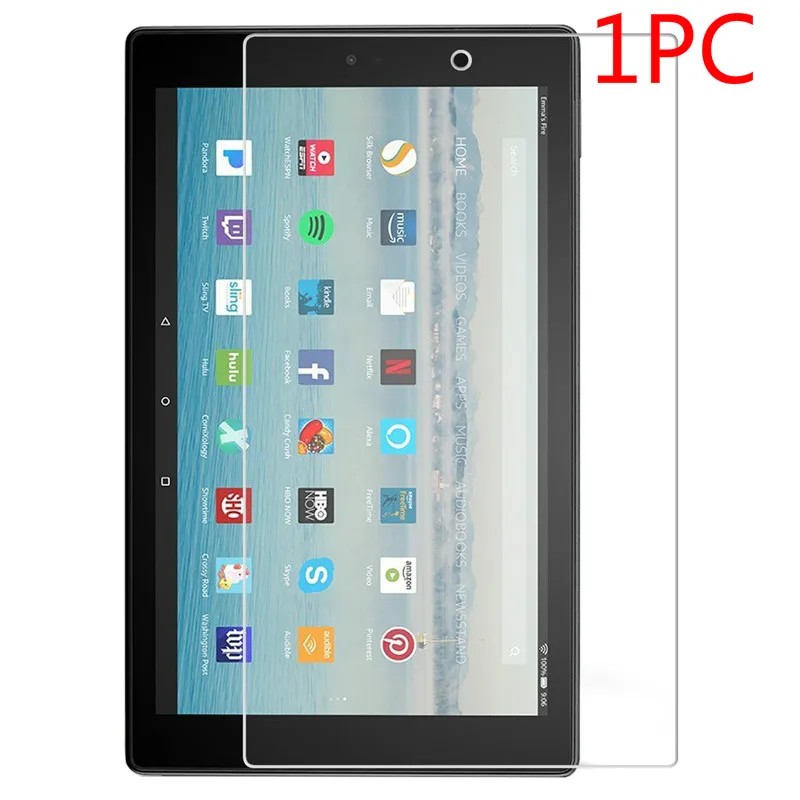 Закаленное стекло для защиты экрана Amazon Kindle Fire HD 10 8 2020 2019 2017 HD10 1 HD8 дюймовая
