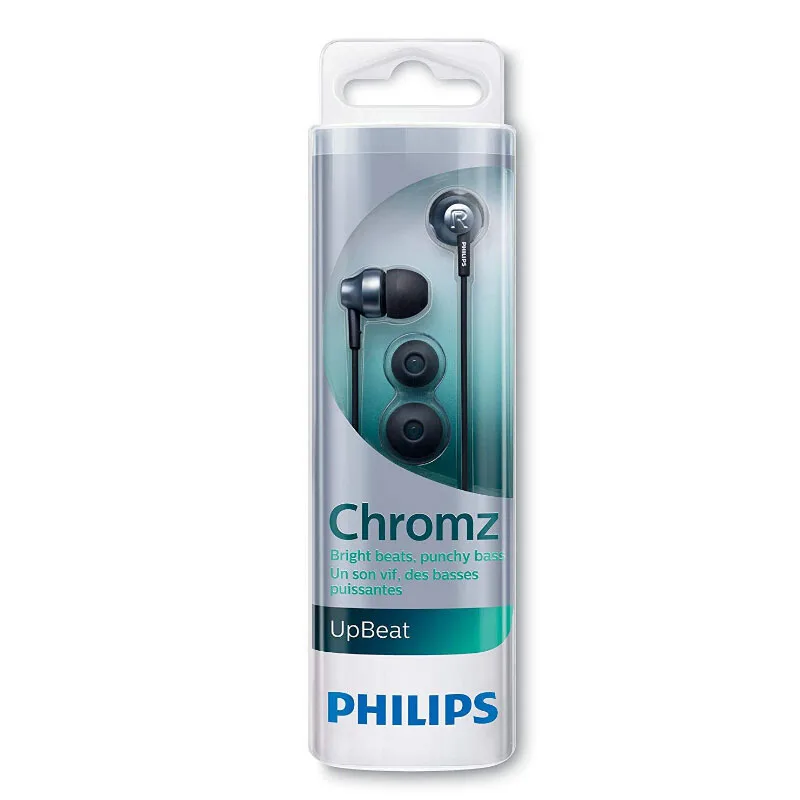 BLACK Оригинальные Philips She3850 Проводные поршневые наушники-вкладыши музыкальные наушники для samsung huawei Xiaomi - Цвет: BLACK