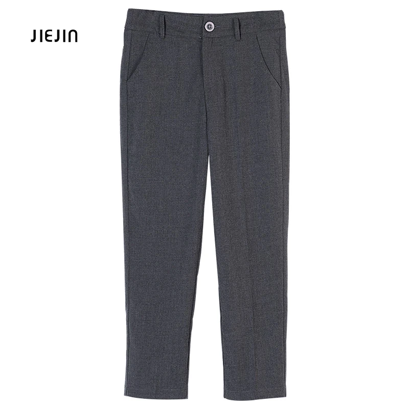 

Grey suit pants women's loose straight tube autumn 2020 new student casual radish pants women's casual pants lady Office