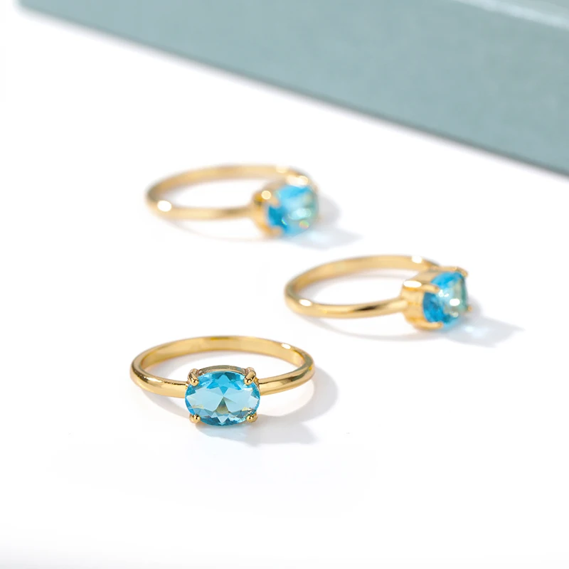 Кольца с камнем-талисманом для женщин кольца из нержавеющей стали пар ювелирное