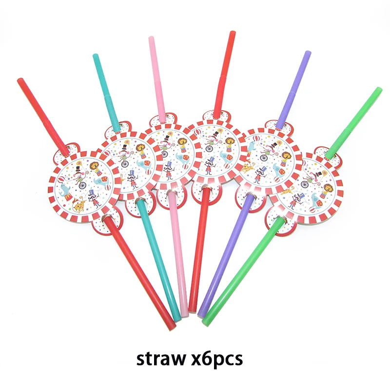 

Цирковые украшения для вечеринки, набор одноразовой посуды с животными Джокера, тарелка, чашки, маски, детские товары для дня рождения, вечеривечерние, счастье и радость