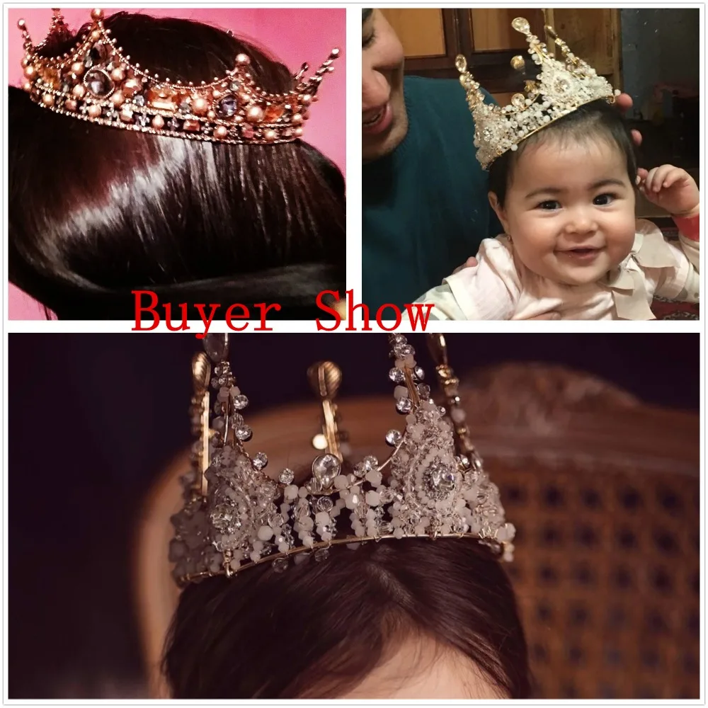 Роскошная 6 стилей Европейская королевская королева короны Принцесса Корона