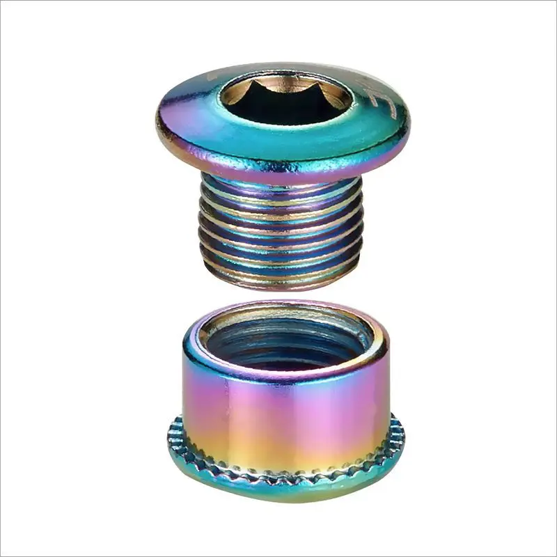 KRSEC 4 шт. звездочки для горного велосипеда болты из высокоуглеродистой стали