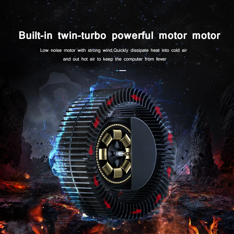 игровой кулер для ноутбука с