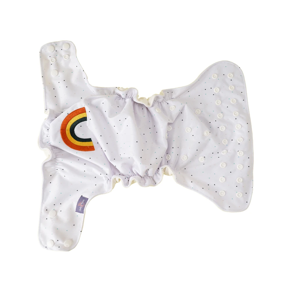 Coola Peach Adjustable Washable and Reusable Rainbow Series Pocket Diapers For 3 - 15Kg Babies | Мать и ребенок