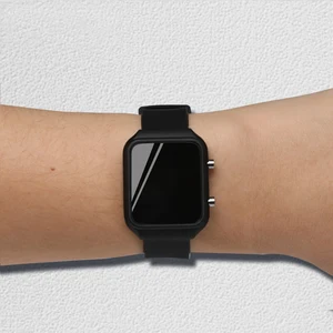 Модные женские силиконовые часы со светодиодами, женские наручные часы, цифровые наручные часы с датой, мужские наручные часы, электронные часы, 2019