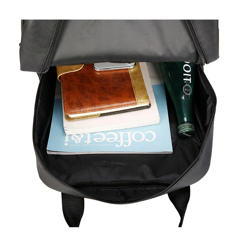 

Hot Retro Zipper Laptop Backpack Men Fashion Casual Leather Backpacks Big Waterproof Men's Bag Portable Travel Bags For Men