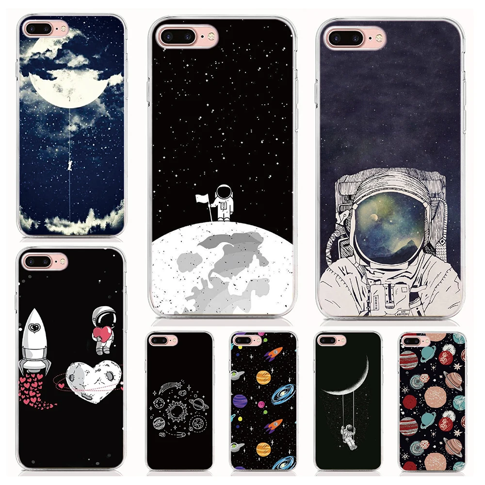 

For Nokia 3.2 4.2 2.2 9 8 7 6 5 5.1 3.1C 5.1 2.1 Soft Tpu Silicone Case Sun And Moon Star Back Cover Protective Phone Cases