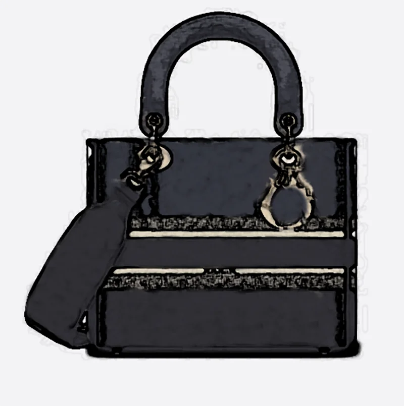

Printed Embroidery Style Women's High-End Handbag Fashion Luxury Diagonal Bag