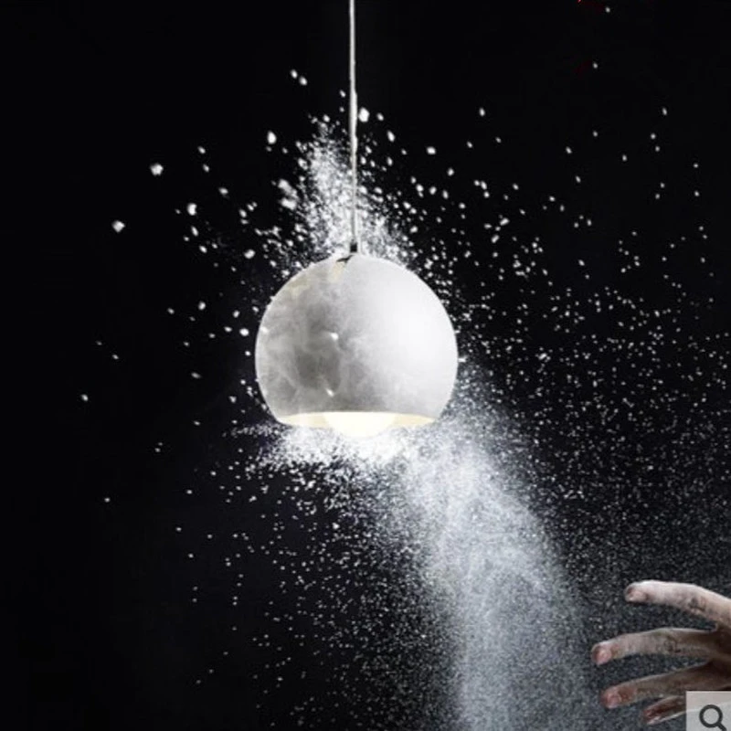 Креативная художественная шаровая люстра постмодерническая Скандинавская