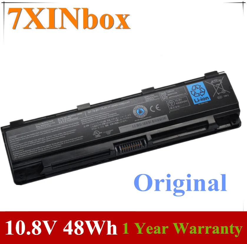 Аккумулятор для ноутбука 7XINbox 10 8 В 48 Вт/ч Toshiba Satellite C855 L855 L870 M805 с питанием от