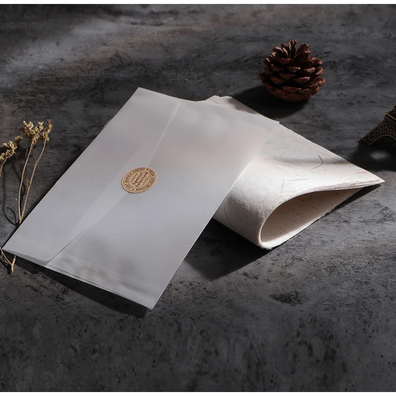 Полупрозрачные бумажные конверты HUALIWEN hlw343