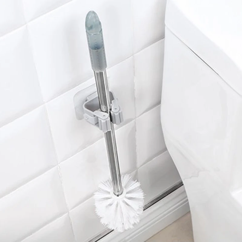 Новый липкий крючок настенная вешалка волшебный для швабры кухни и ванной
