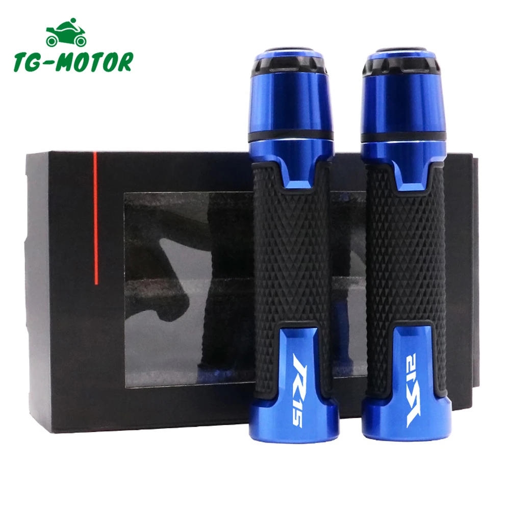 

TG-Motor 22MM Motorcycle handle grips end racing handlebar grip Ends For YAMAHA YZF-R15 YZFR15 YZF R15 V3 2017 2018 2019 2020