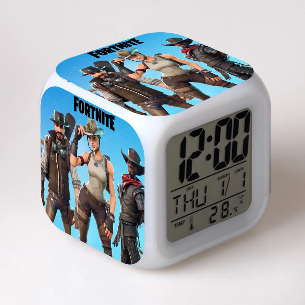 Для моих друзей новый цифровой будильник с изображением фильма термометр дата