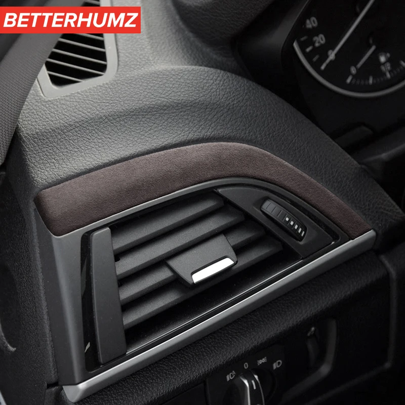 BETTERHUMZ алькантара наклейки на приборную панель автомобиля внутренняя отделка для