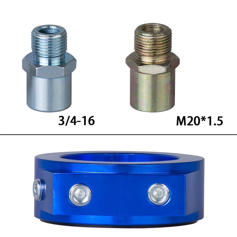 M20*1.5 and 3/4-16 Universal Oil Filter Cooler Sandwich Plate Adapter/Oil Adapter/car meter sw1 | Coolers