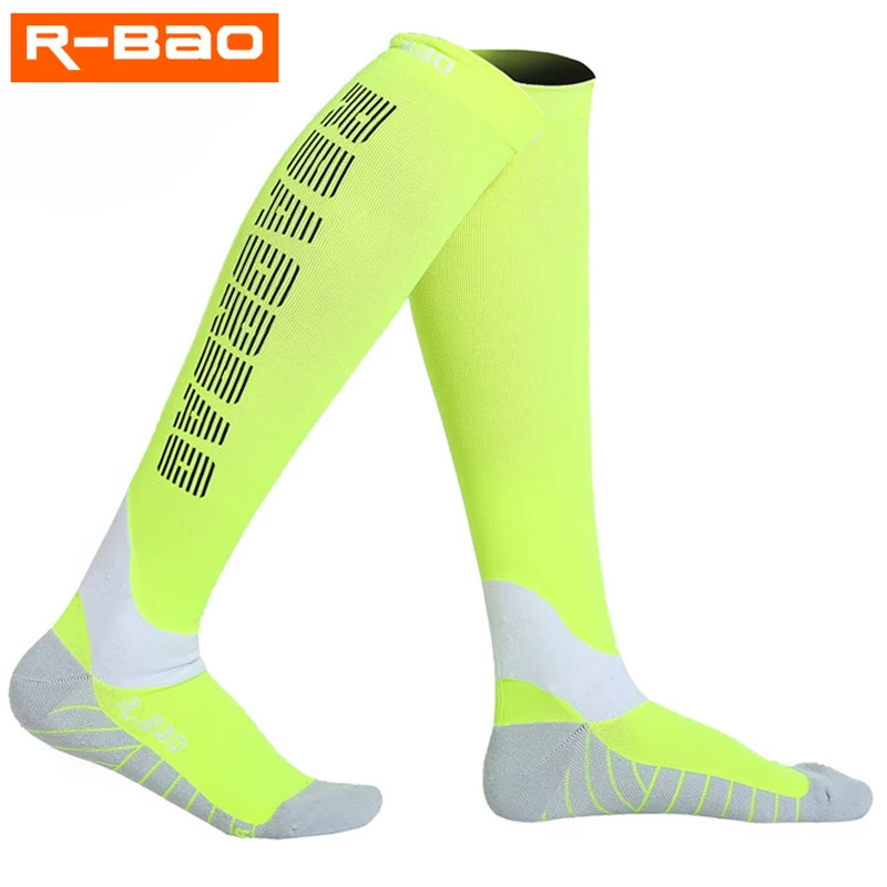 R BAO унисекс спортивные носки походные тянущиеся женские уличные чулки высокие