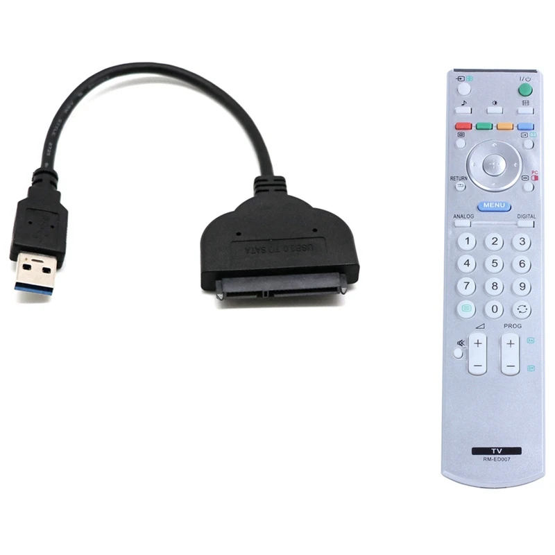 2 шт. аксессуары: 1 пульт дистанционного управления для Sony TV RM-ED007 и Usb3.0 поворотный