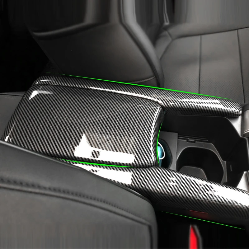 3 шт автомобильные аксессуары Текстура углерода центральной Управление