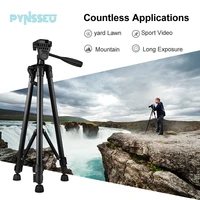 pynsseu professional digital camera tripod with phone clamp 3366 model camera tripod for nikon slr dslr for travel mountain