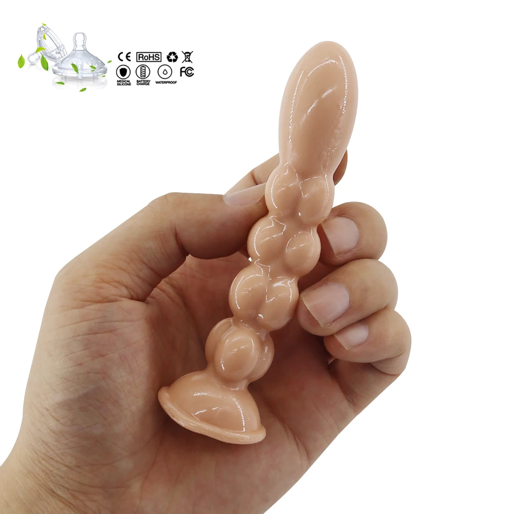 EXVOID Анальная пробка Вагина массажер для точки G на присоске силиконовая товары