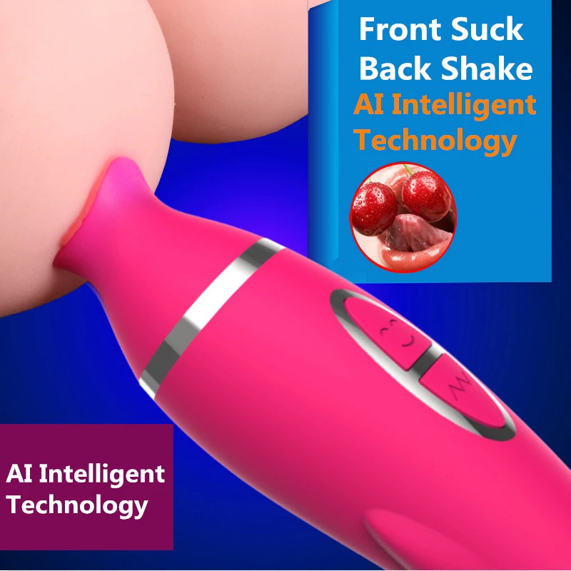 AI Смарт Вагина сосание вибратор 12 Скоростей Вибрационный оральный секс