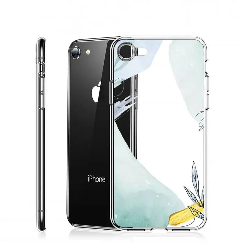 

Art Geometry Phone Case Transparent for iPhone 6 7 8 11 12 s mini pro X XS XR MAX Plus custom protective universal funda