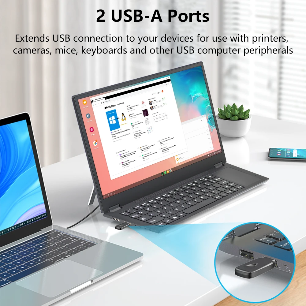14inch portable monitor built in keyboard battery usb c gaming monitor computer display for laptop phone switch ps4 ps5 xbox free global shipping