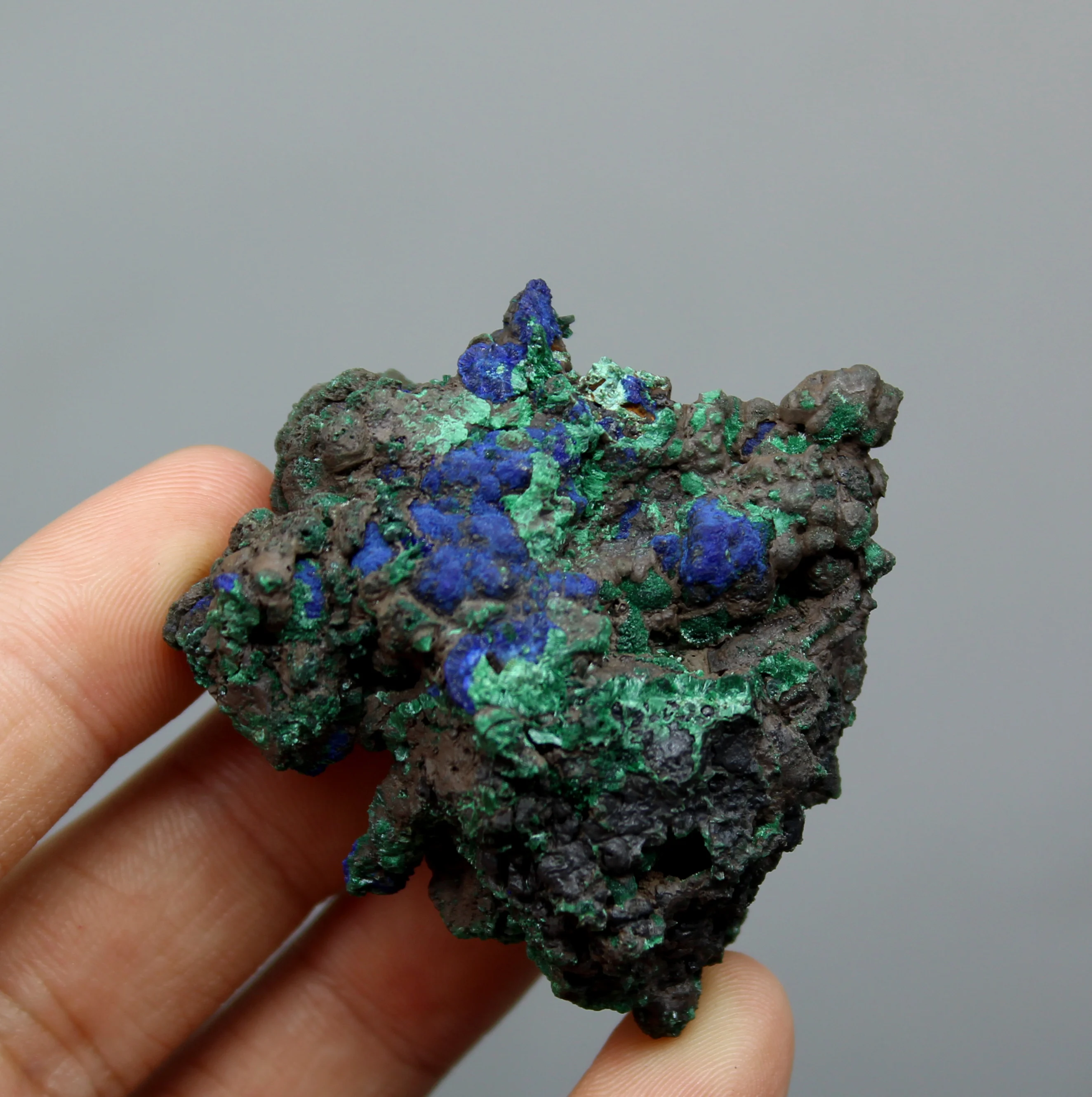 

65g Natural beautiful Azurite and Malachite symbiotic mineral specimen crystal Stones and crystals Healing crystal