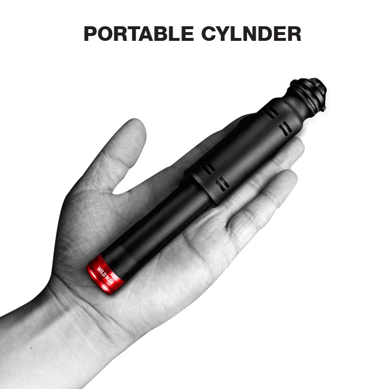 

Portable Bicycle Pump Mini Compressor Nozzle Adapter Multifunction Inflator Accessories Ultra Light 110 Psi Inflation