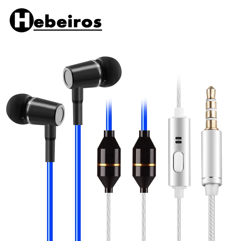 white cable Верхние наушники-вкладыши с защитой от излучения, воздушные трубки, акустические наушники, стерео музыка, 3,5 мм, микрофон, гарнитура, шумоподавление для xiaomi iphone - Цвет: white cable