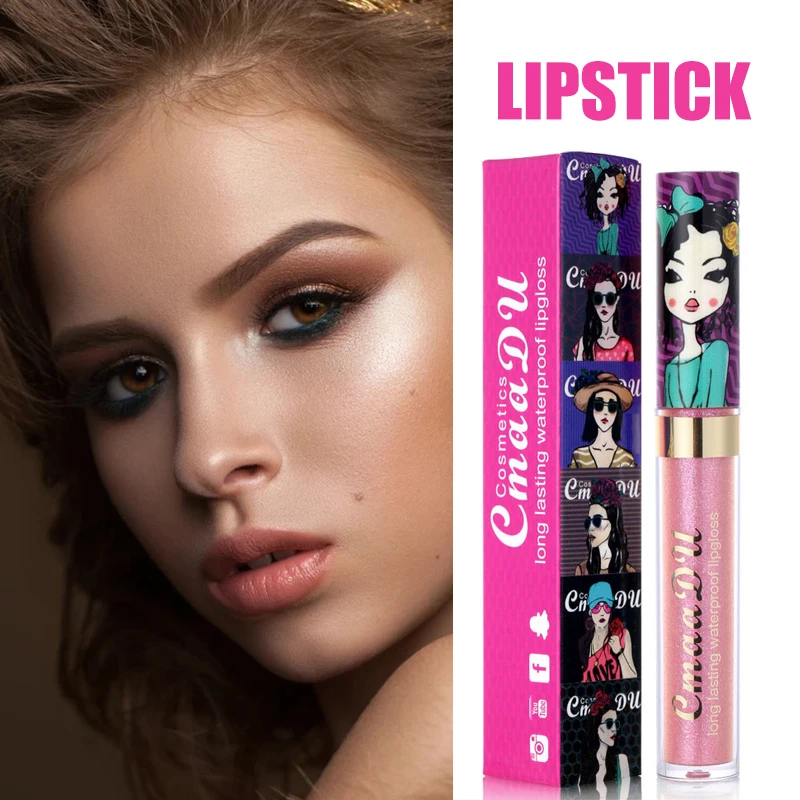 

Жидкий тинт для губ для девочек, стойкий, водостойкий, увлажняющий, сияющий, глазурь для губ, не выцветает, SOYW889