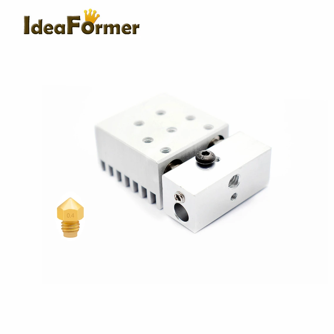 3D принтер V6 с двойной головкой экструдера 2 в 1 печатающая головка для