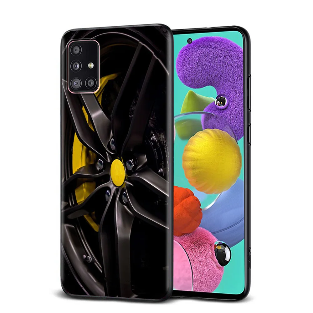 

Sports Car Super Wheels Shell For Samsung A51 A91 A72 A71 A52 A42 A41 A32 A31 A21s A21 A12 A11 A02s A02 A01 Case TPU Coque