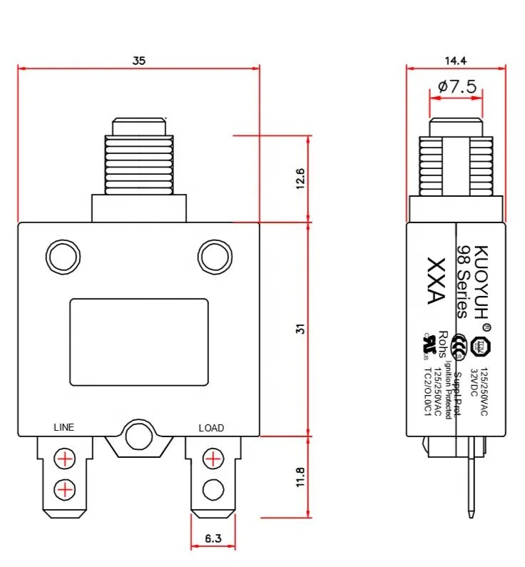 Рисунок 5 - Автоматический сброс KUOYUH 5A6A7A8A10A12A15A