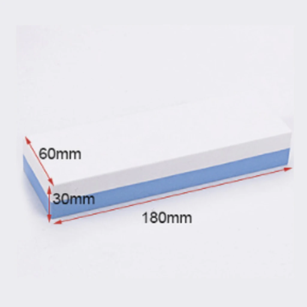 Профессиональный кухонный нож точилка Камень двухсторонний белый корунд