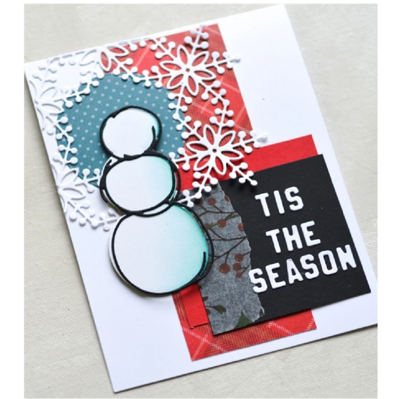 Новинка Рождественская форма для поделок в виде снежного шара металлические